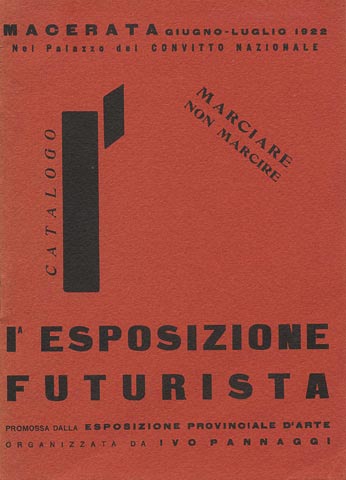 prima esposizione futurista Macerata