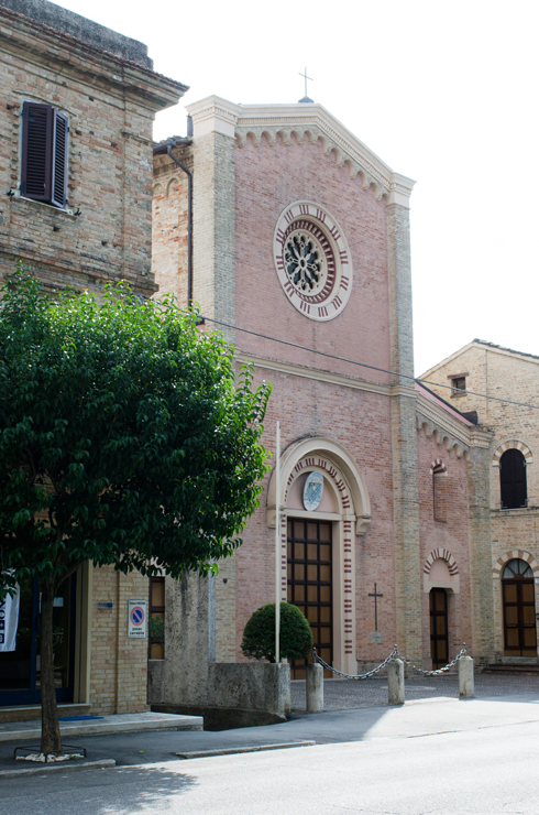 Borgo Sforzacosta, la chiesa di San Giuseppe
