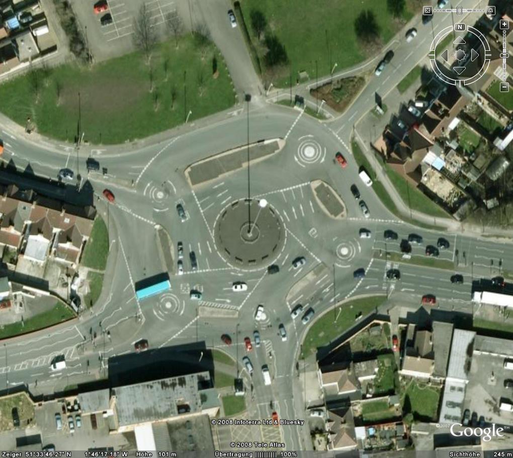 Magic Roundabout a Swindon