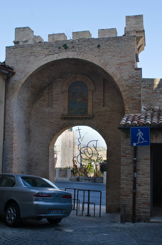 Porta Duomo, vista posteriore