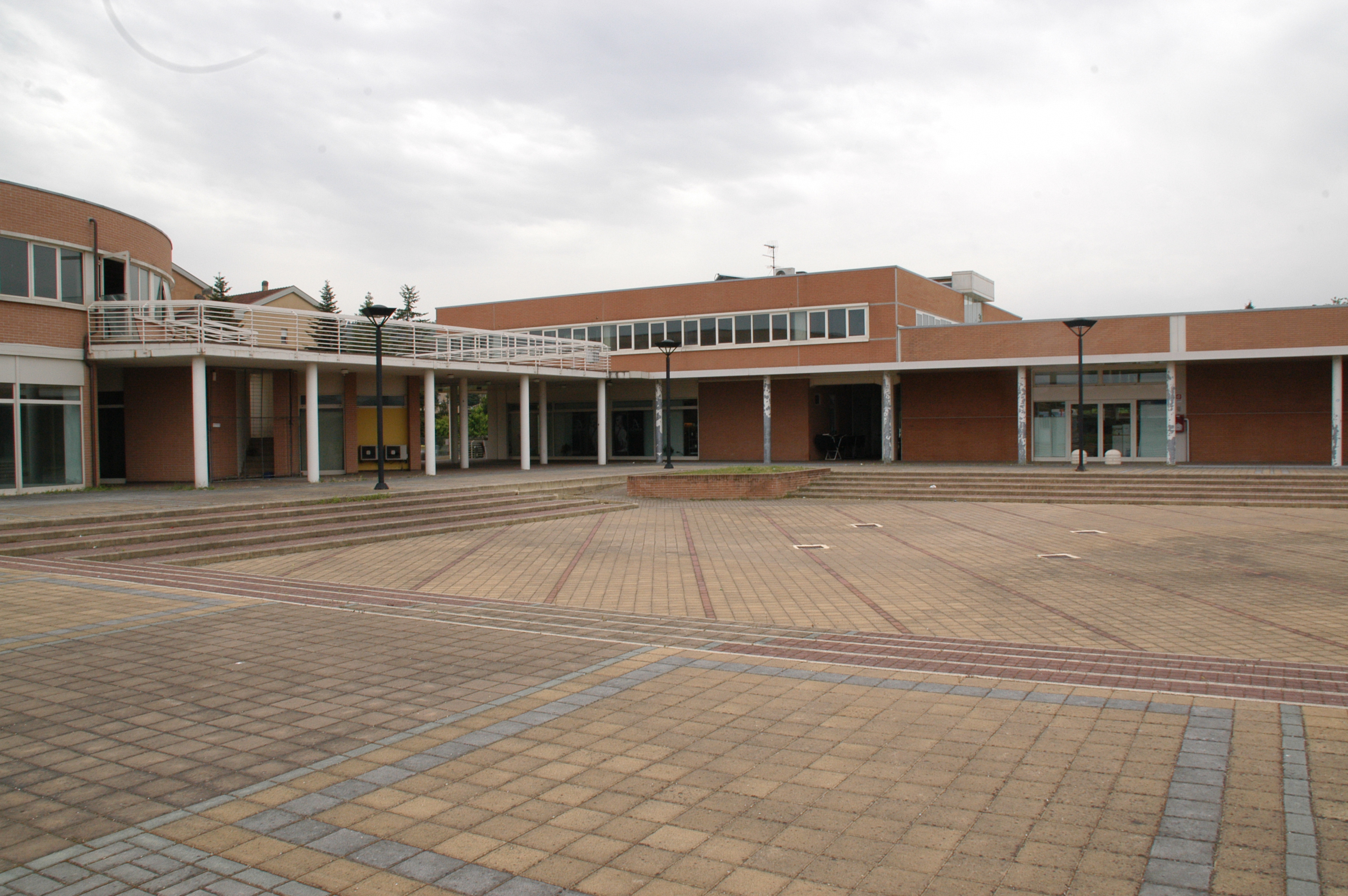 La piazzetta di via Palatucci