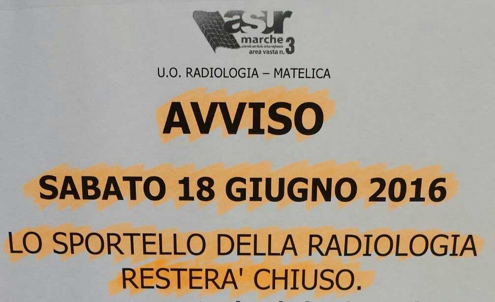 p-24-Matelica-Avviso-Radiologia-chiusa