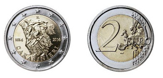 due euro commemorativi